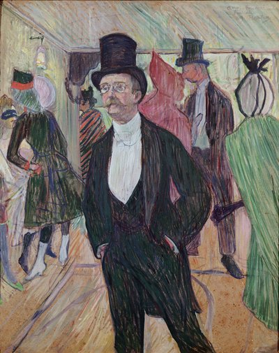 Monsieur Fourcade by Henri de Toulouse Lautrec